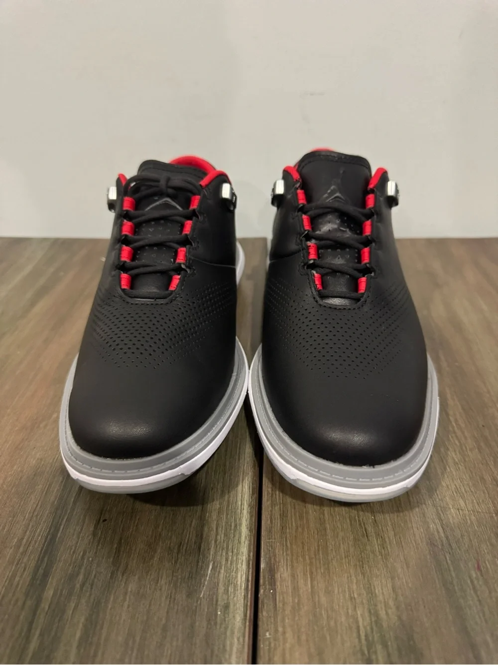 NIKE AIR JORDAN ADG BLACK CEMENT GOLF MEN SHOES